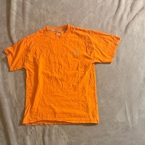 Champion Men's Bright Orange Short Sleeve Tee